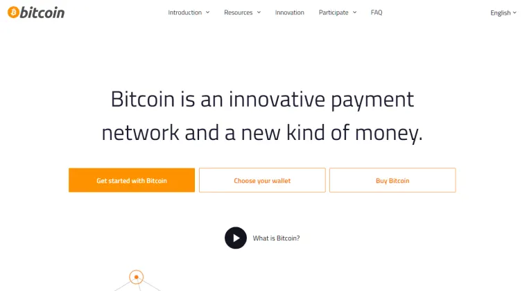 Bitcoin website