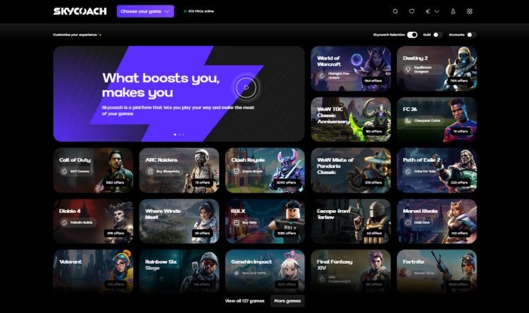 Skycoach - Best for Multi-Game Farmers