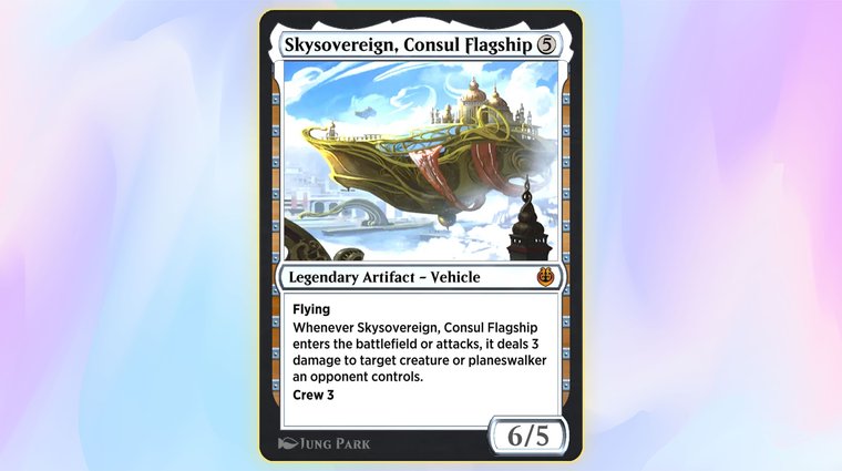 Vehicle Cards Skysovereign, Consul Flagship