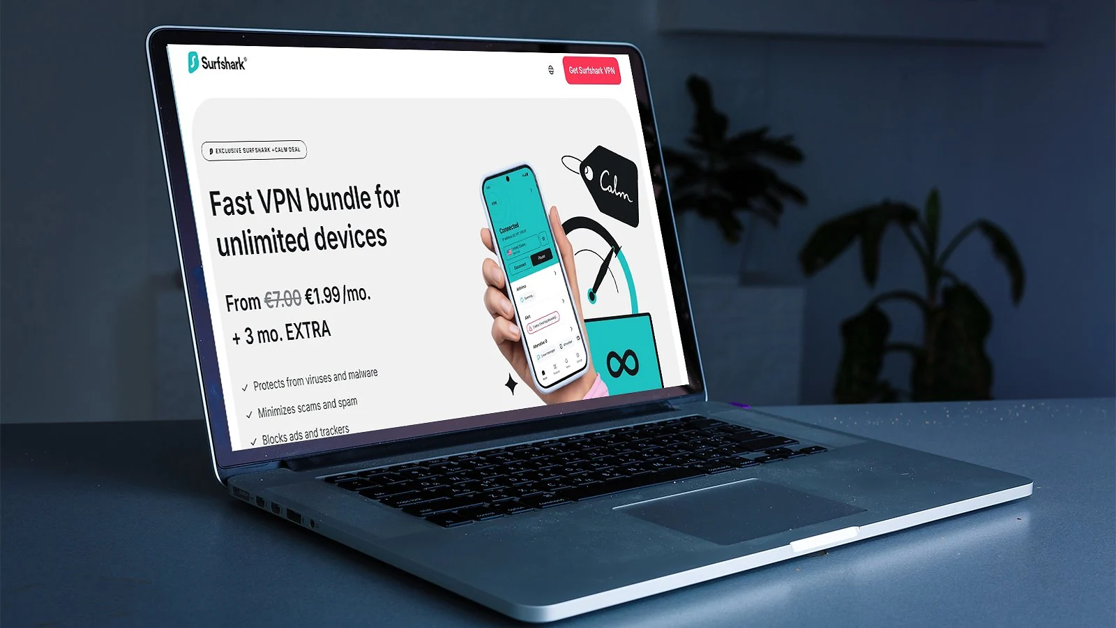 Surfshark - Best Budget Dark Web VPN