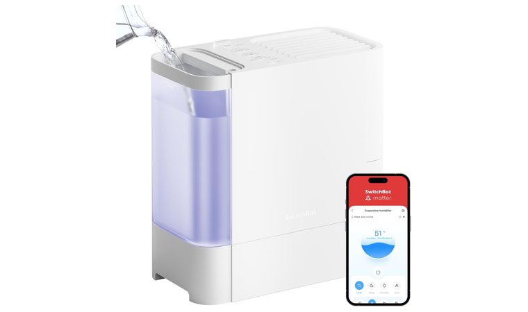 SwitchBot Evaporative Humidifier - Best Evaporative Humidifier for Indoor Plants