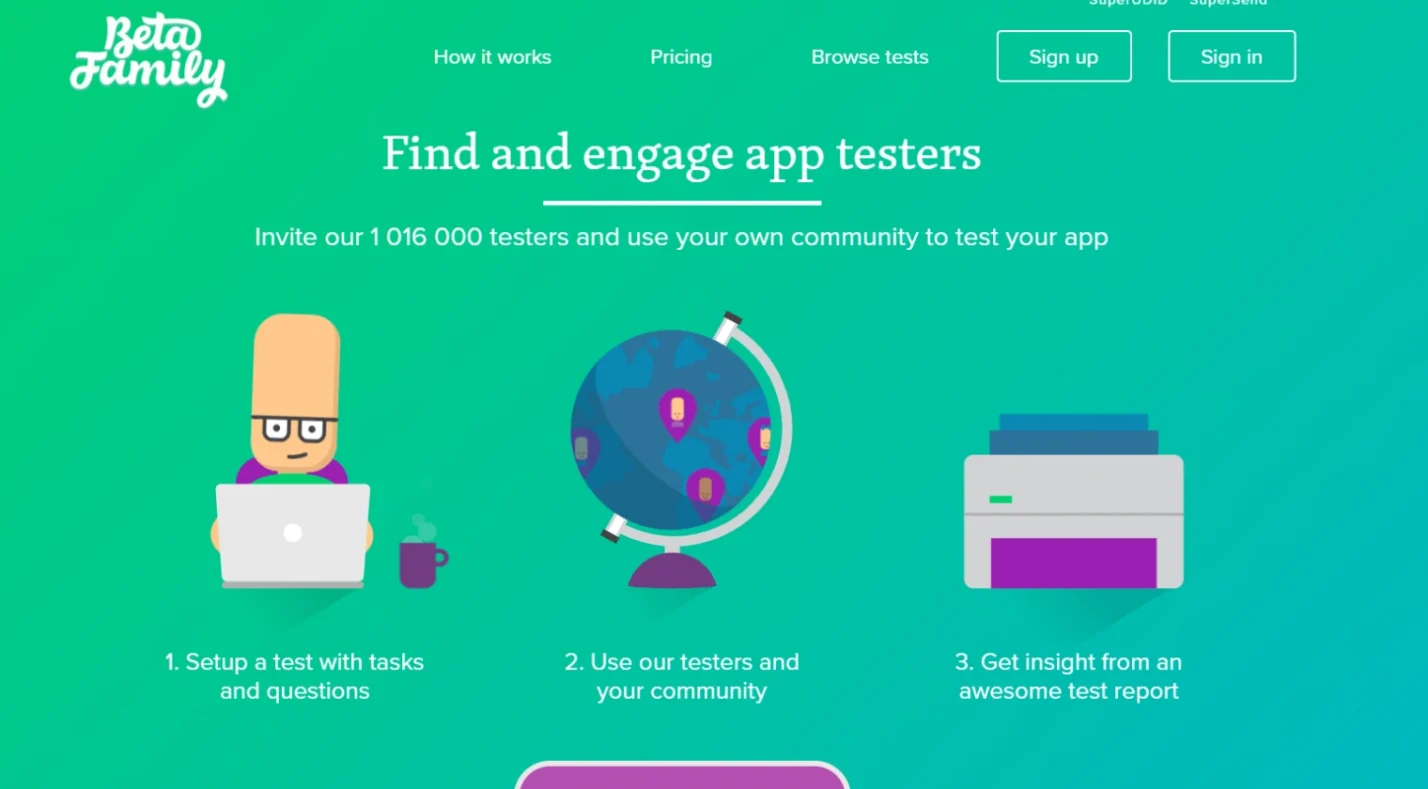 Beta Family - Best for Indie Games