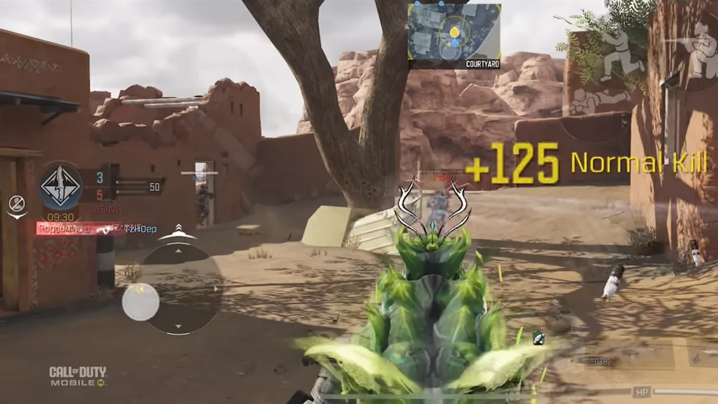 COD gameplay scene