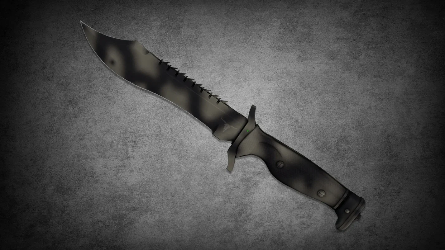 Bowie Knife Scorched