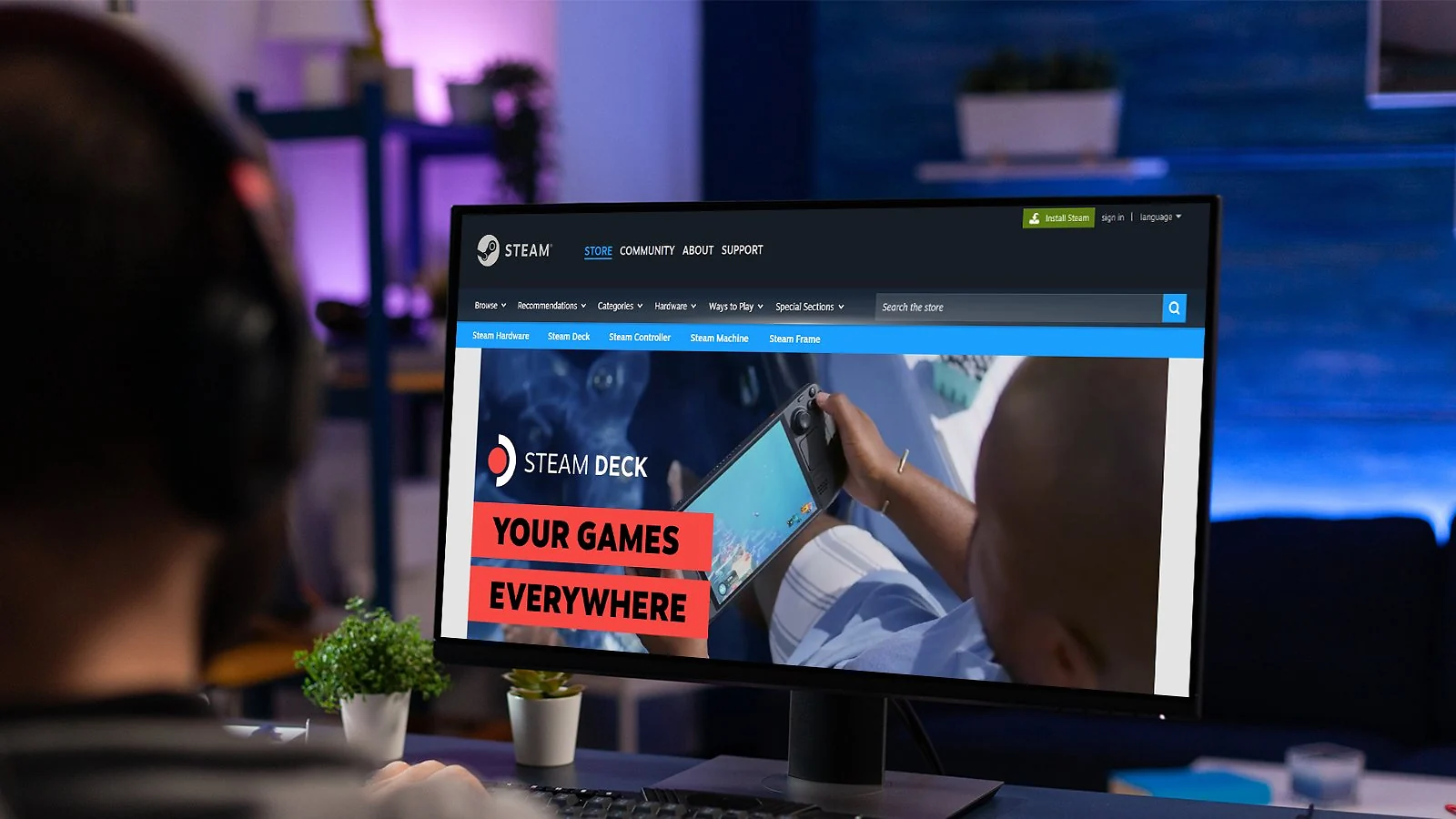 Can You Use VPN on Steam Deck