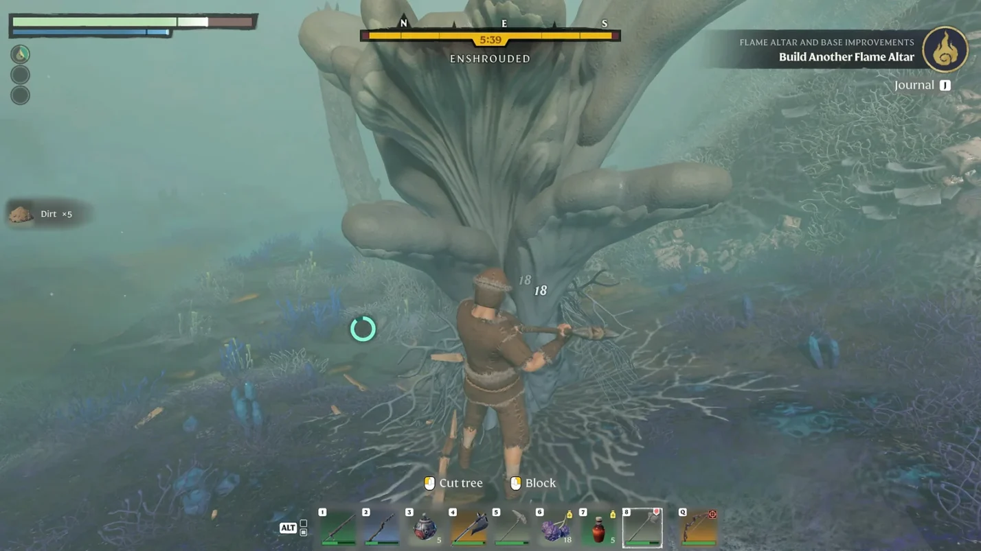 Enshrouded - A Survival RPG with World-Shaping Similar to Hytale