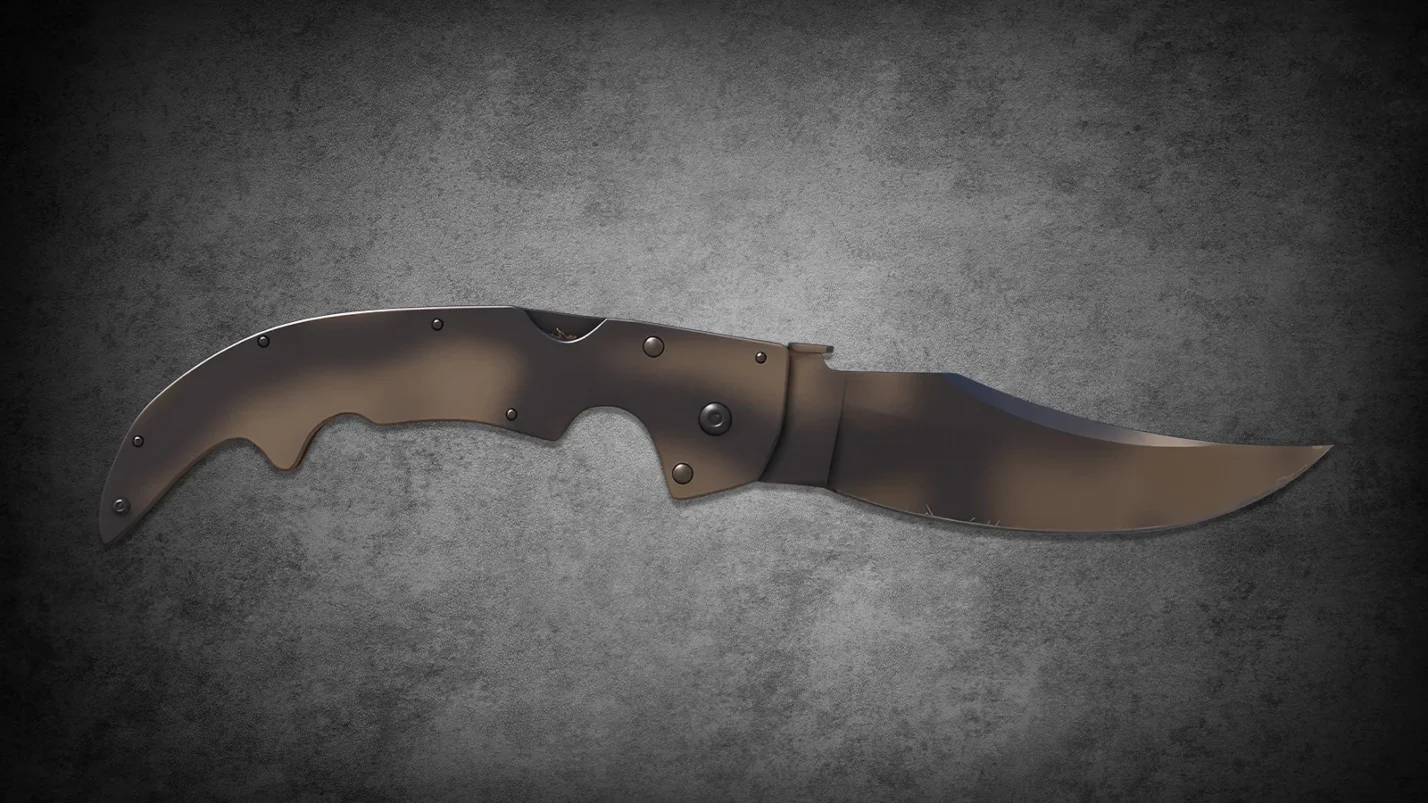 Falchion Knife Scorched