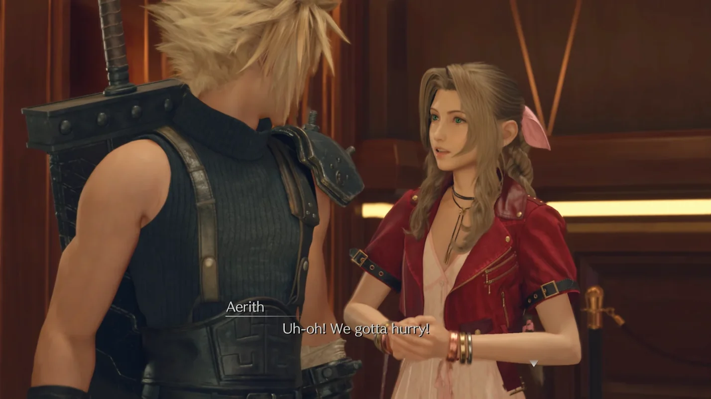 Cloud Strife & Aerith Gainsborough - Final Fantasy VII