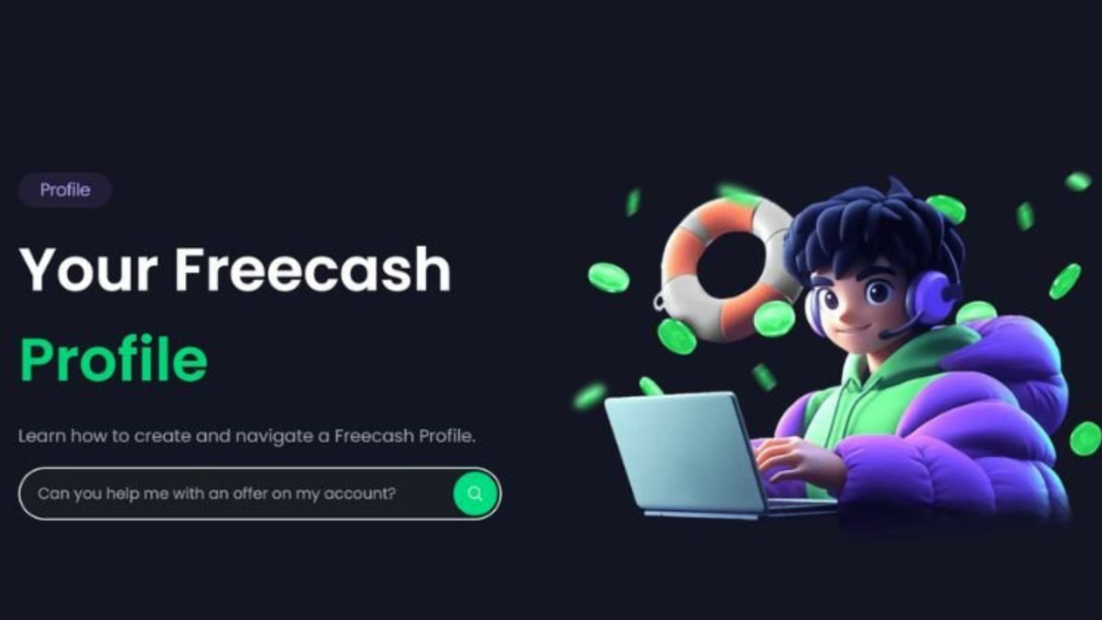 Freecash - your profile