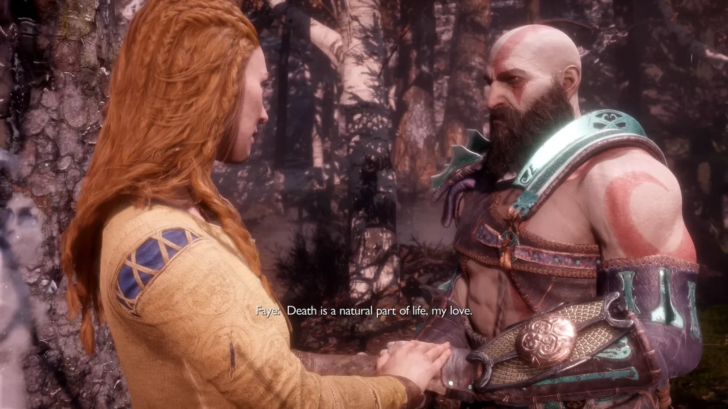 Kratos & Faye - God of War Ragnarök
