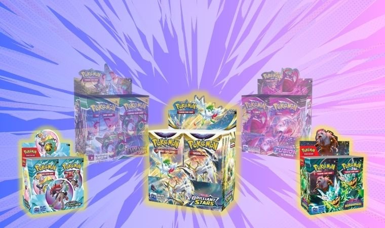 brilliant stars booster box msrp Sword & Shield main image 1