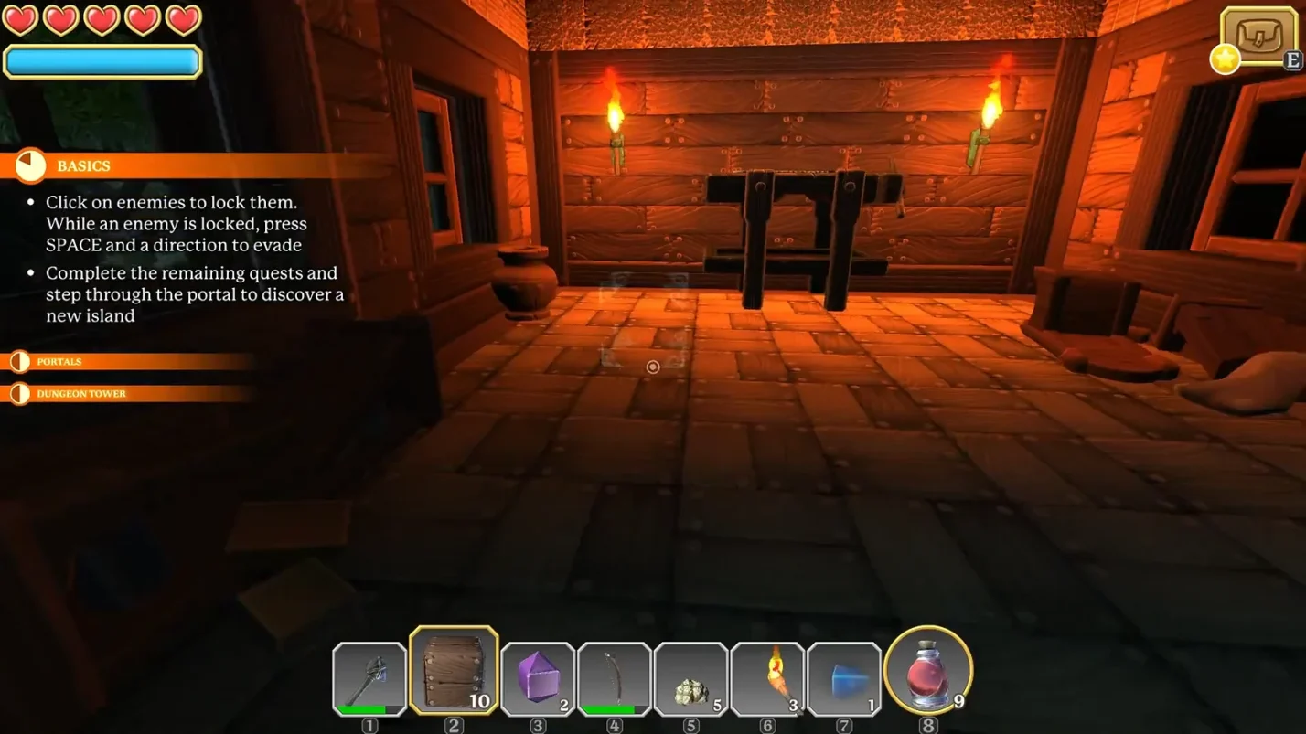 Portal Knights - A Lighthearted Voxel RPG Comparable to Hytale