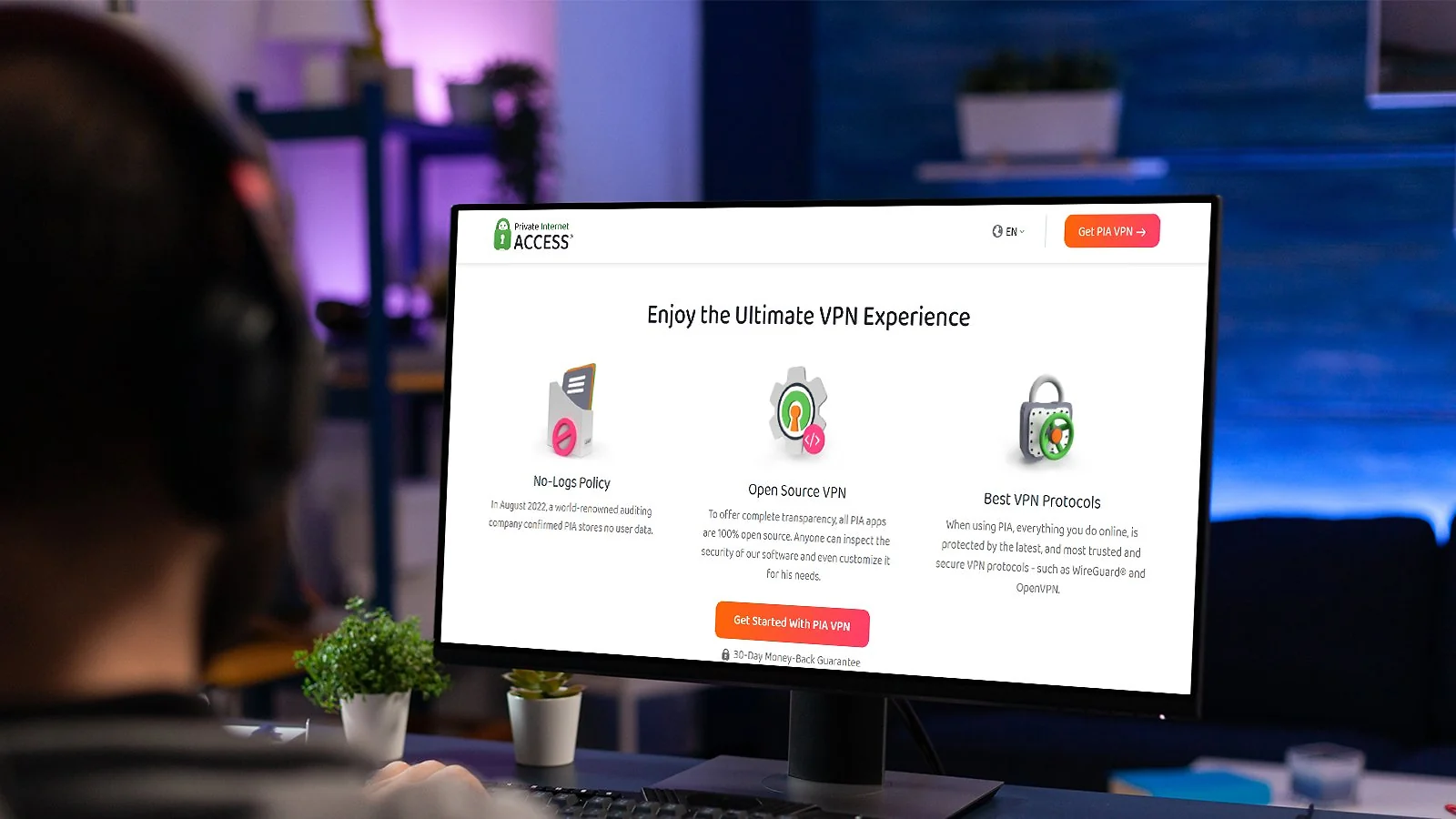 Private Internet Access - Best for Steam with Largest Server Network