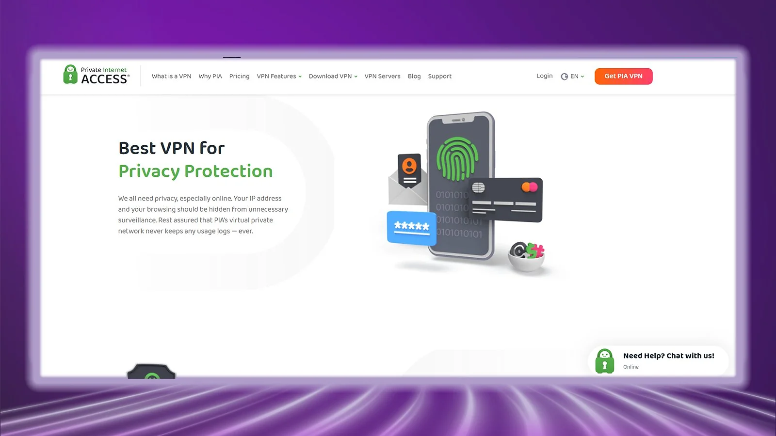 Private Internet Access - Best No-Lag VPN for Customization-Focused Gamers
