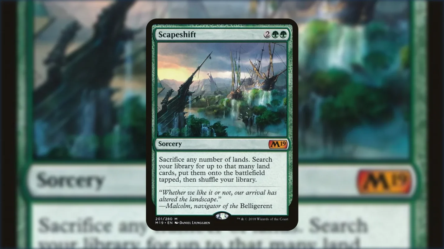 Scapeshift- [Cash In Your Mana Base