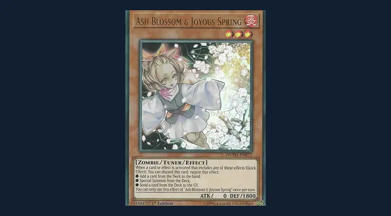 ash blossom yugioh deck Ash Blossom & Joyous Spring MACR-EN036 – Genesis TCG main image 0