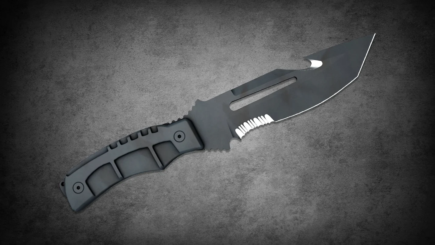 Survival Knife Night Stripe