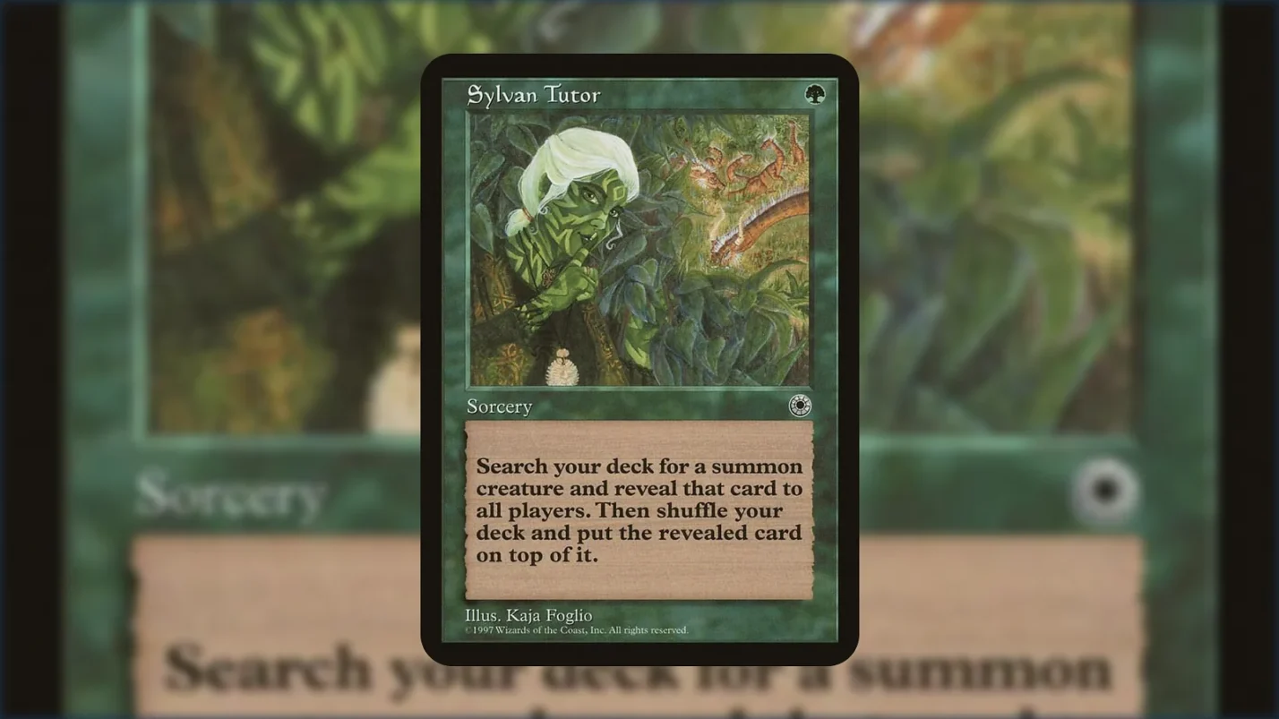 Sylvan Tutor- Set Up the Perfect Draw