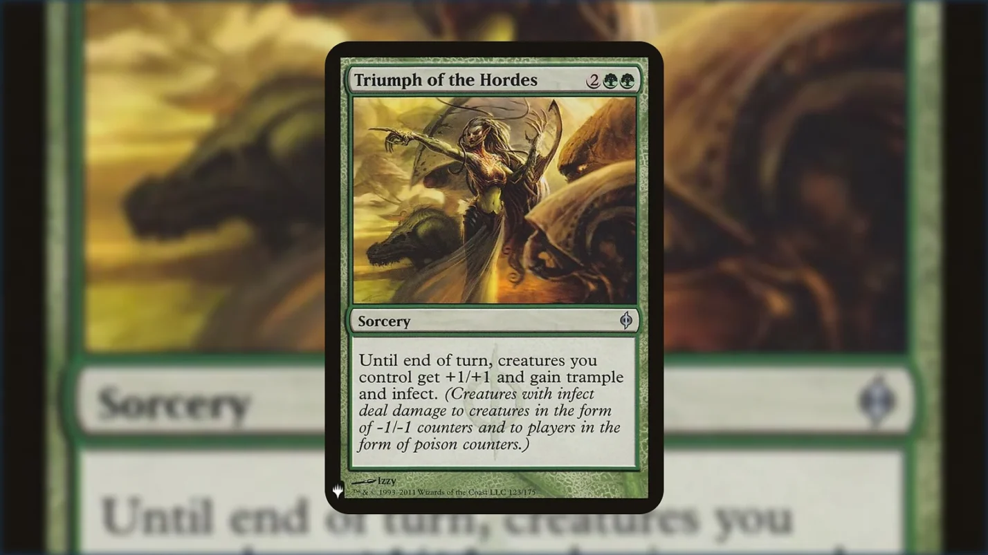 Triumph of the Hordes - One Swing, Ten Poison