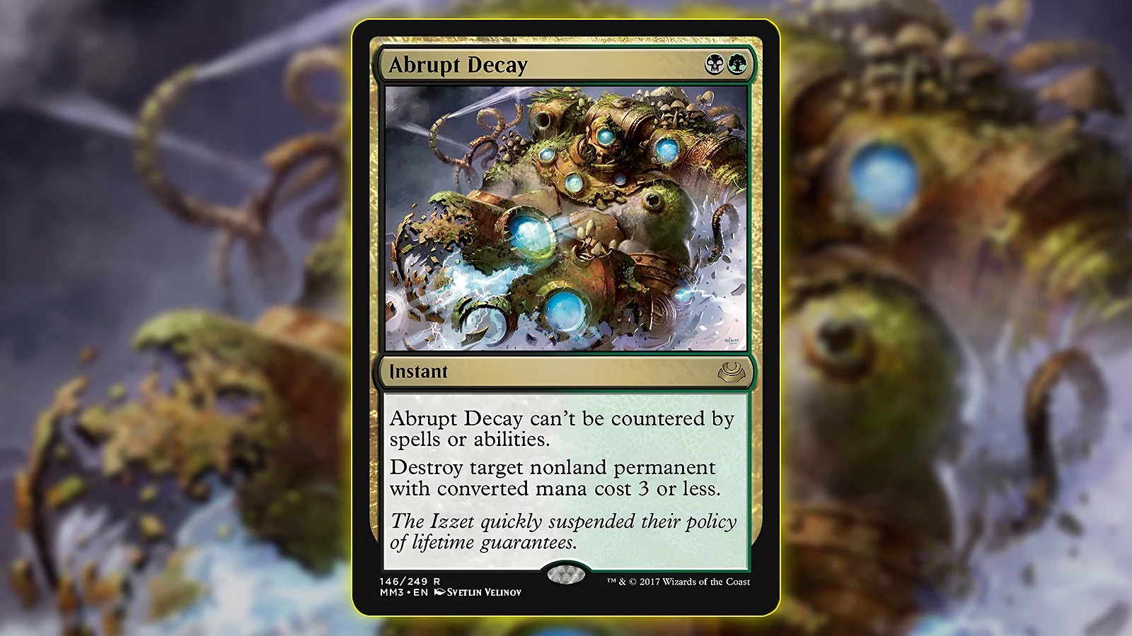 Magic: The Gathering card - Abrupt Decay