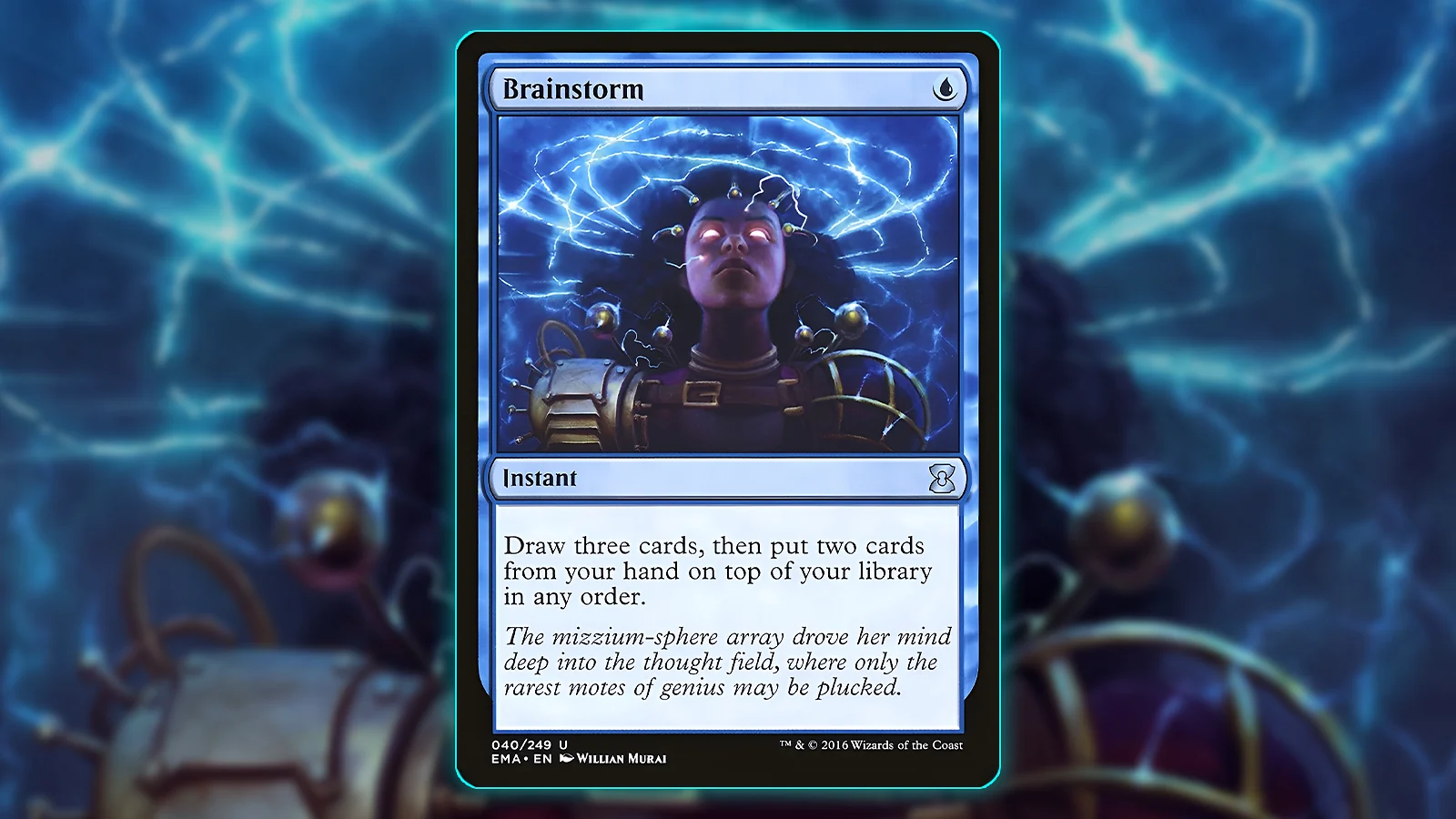 Magic: The Gathering card - Brainstorm
