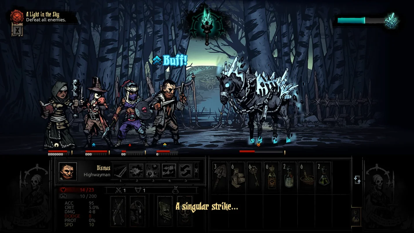 Darkest Dungeon - Best Turn-Based Roguelite Like Mewgenics