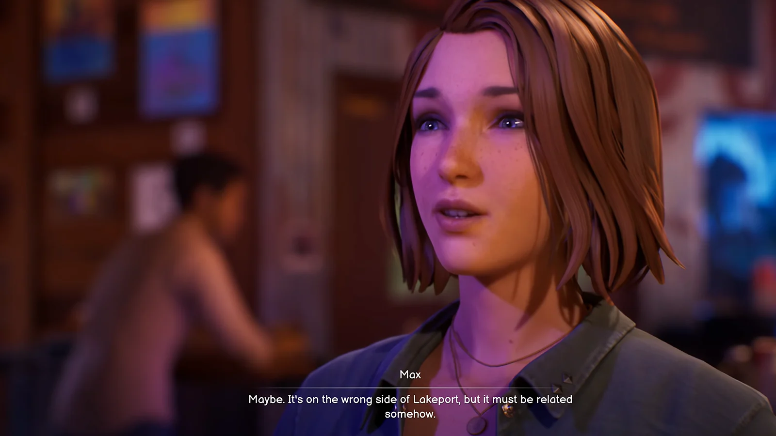 In-game screenshot: Max 