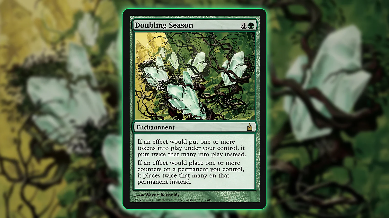 Mythic rare MTG card - Doubling Season