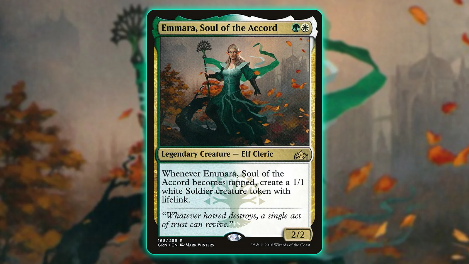 Token Commander MTG Card: Emmara, Soul of the Accord