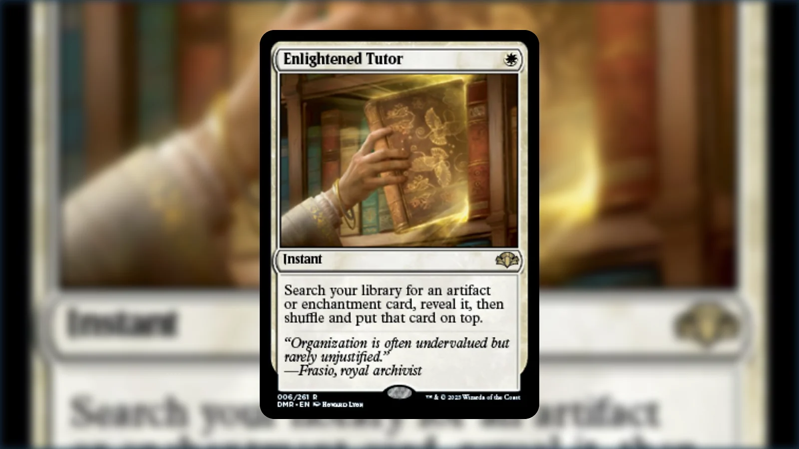 Enlightened Tutor - Best White Tutor for Artifacts and Enchantments