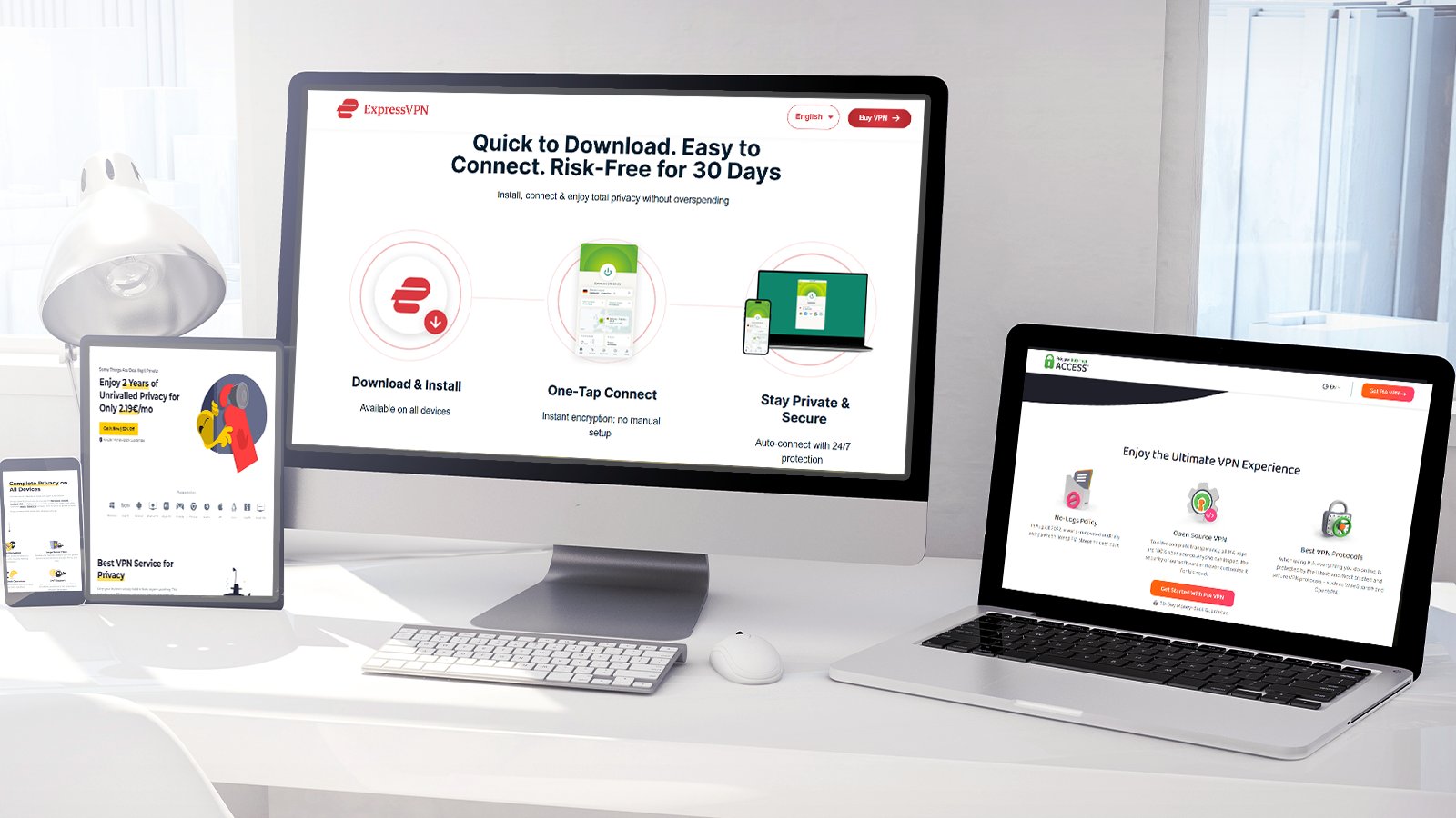 ExpressVPN vs PIA vs CyberGhost