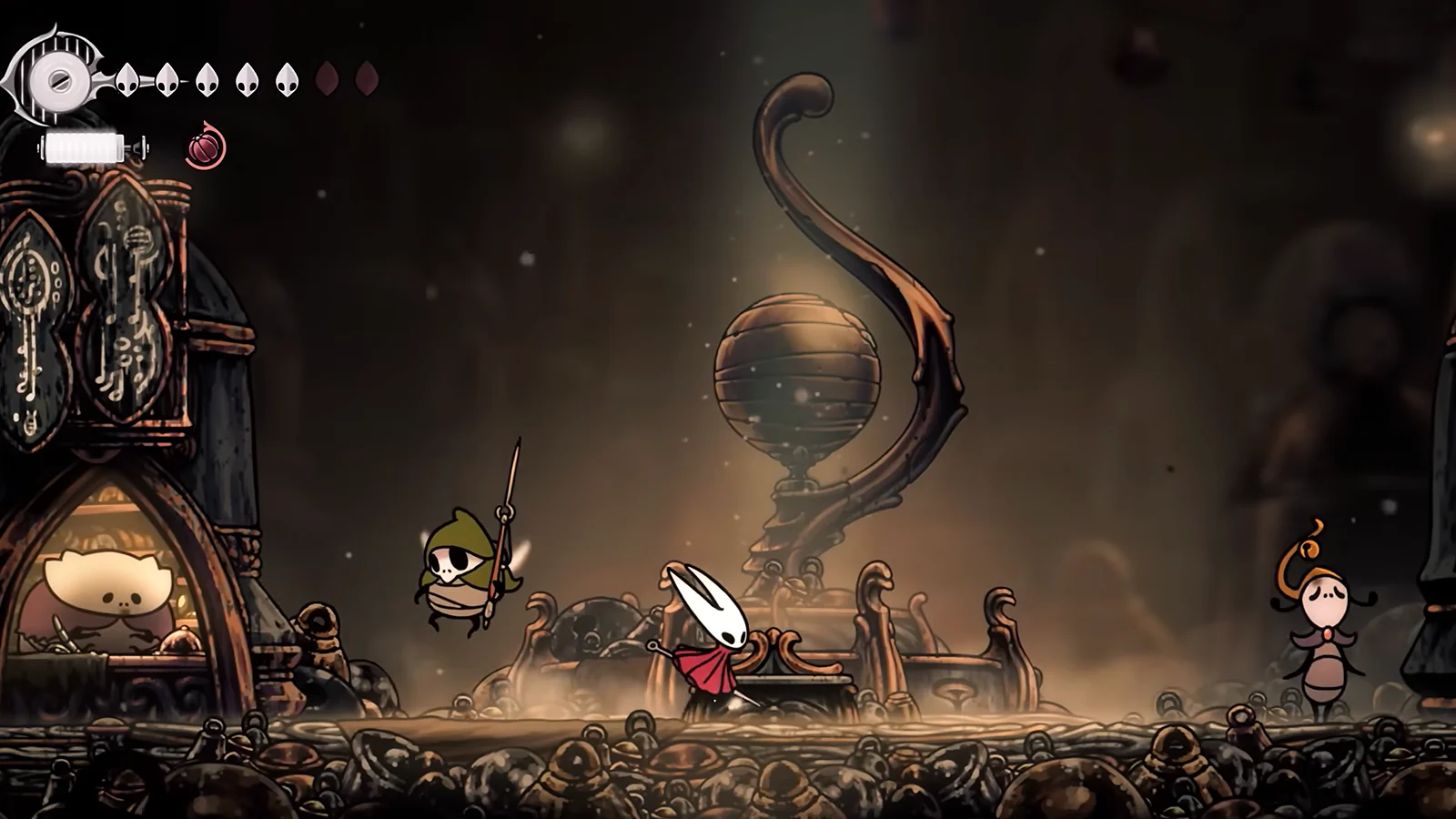Captura de pantalla del juego Hollow Knight