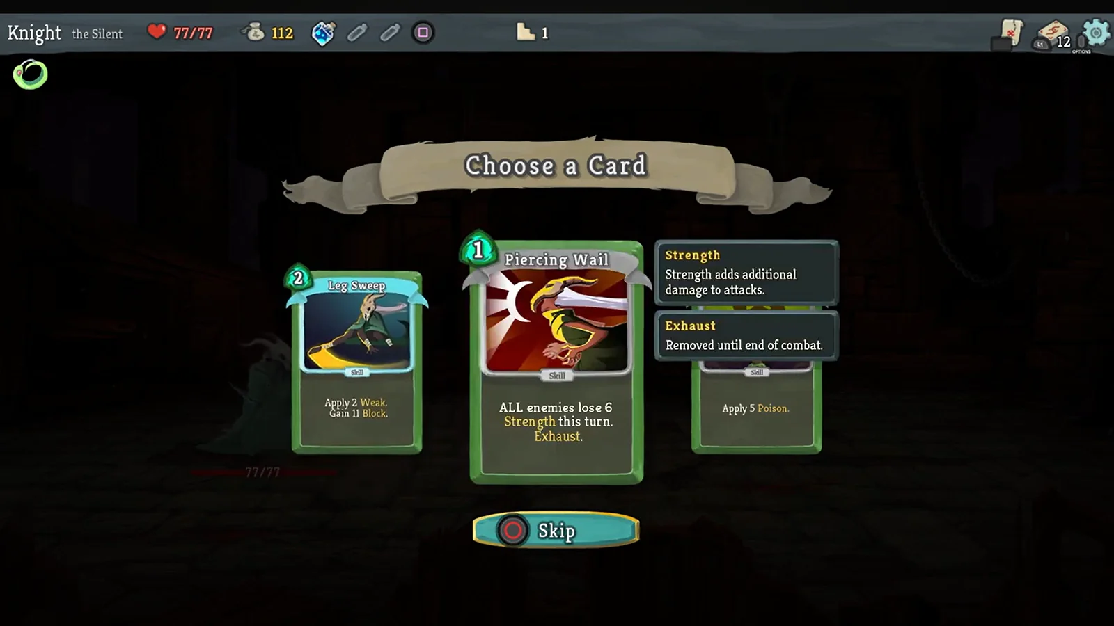 Slay the Spire three cards
