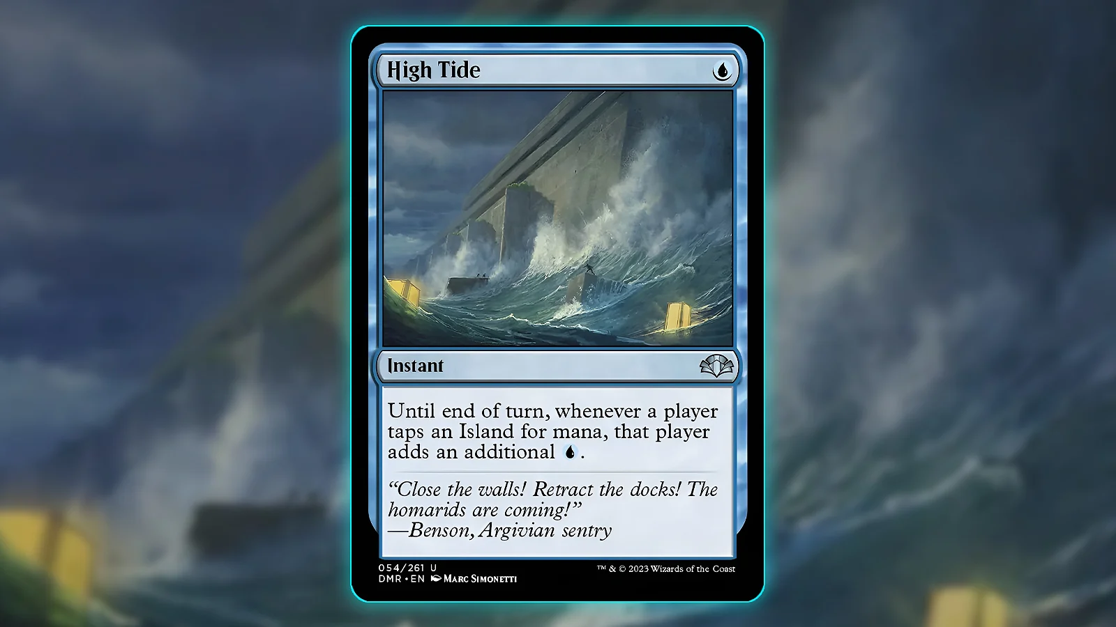 Blue Card in MTG - High Tide
