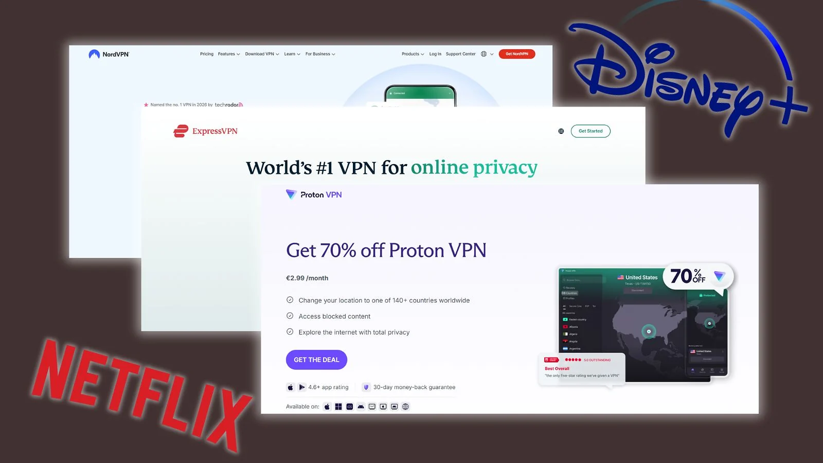 three providers compared