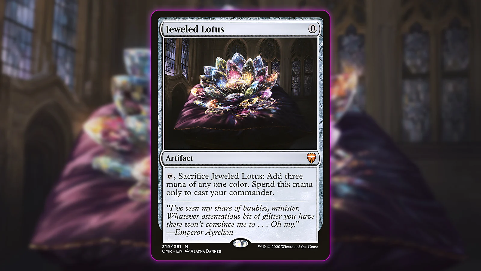 Magic: The Gathering colorless card - Jeweled Lotus