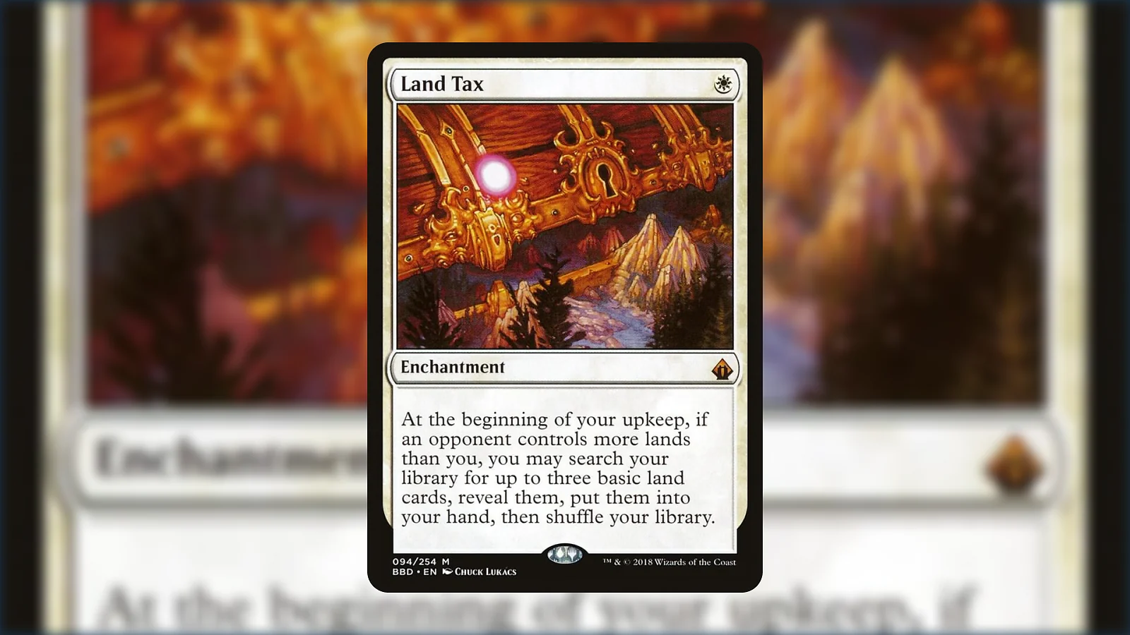 Land Tax - Best Long-Term Card Advantage Enchantment