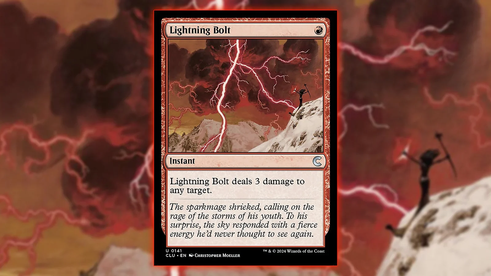 Magic: The Gathering card - Lightning Bolt