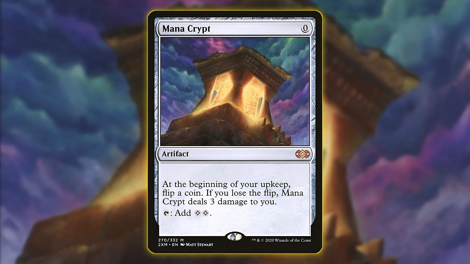 Magic: The Gathering colorless card - Mana Crypt