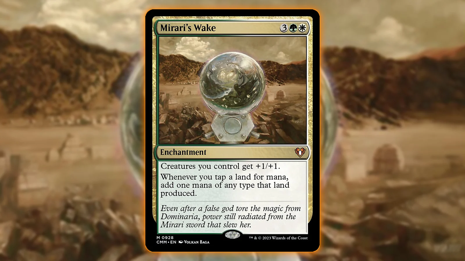 Enchantment Card in MTG - Mirari’s Wake