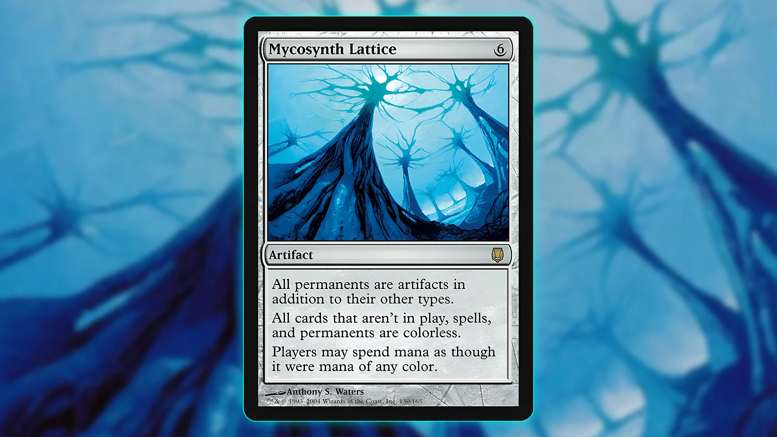 Magic: The Gathering colorless card - Mycosynth Lattice