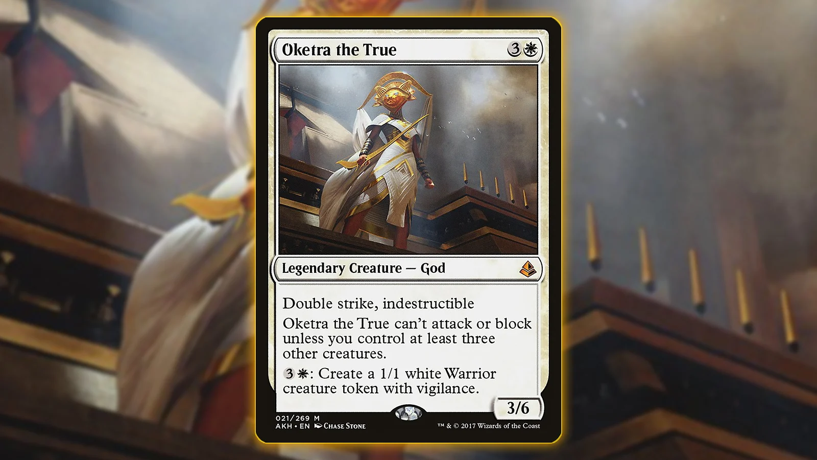 Token Commander MTG Card: Oketra the True