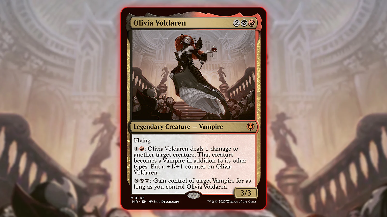 Vampire Commander MTG Card: Olivia Voldaren