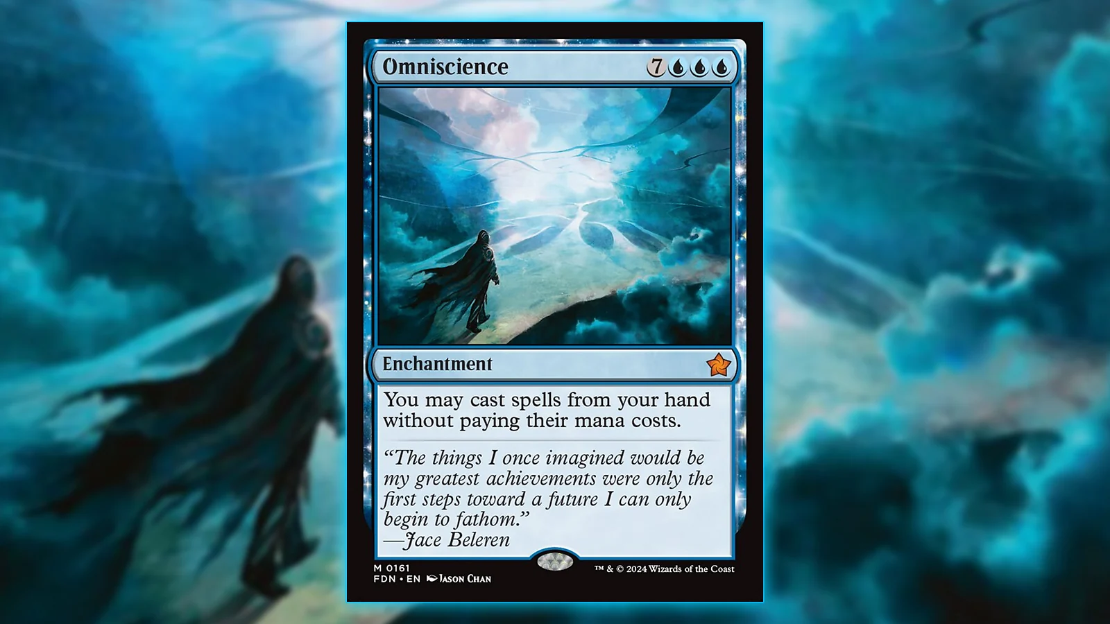 Enchantment Card in MTG - Omniscience 