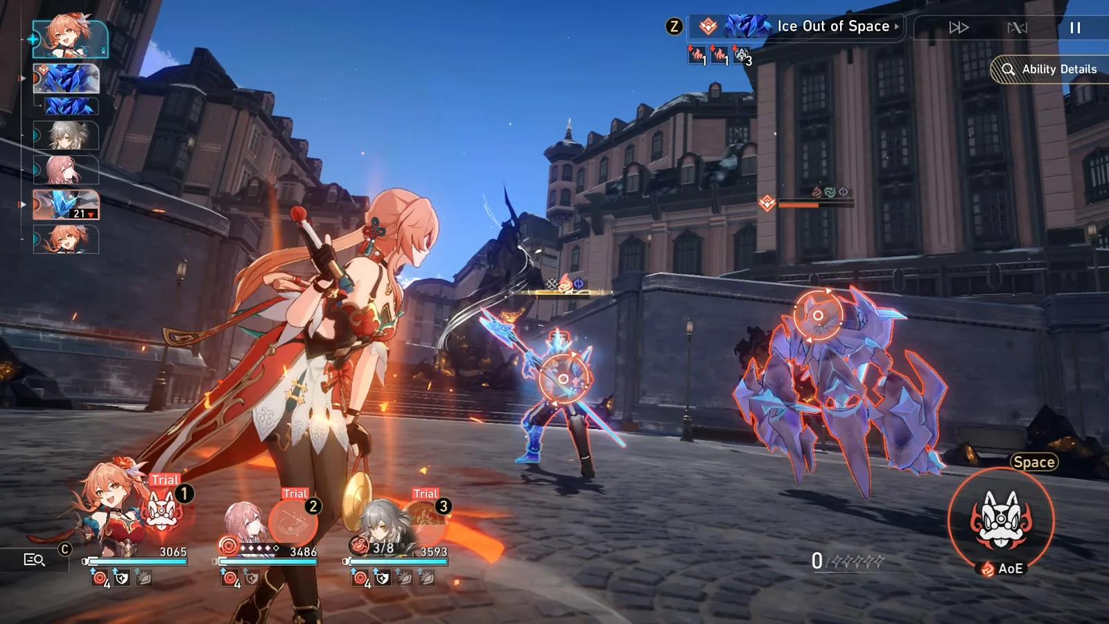 Guinaifen using her Fire-based debuffs as a budget F2P Nihility support for Acheron