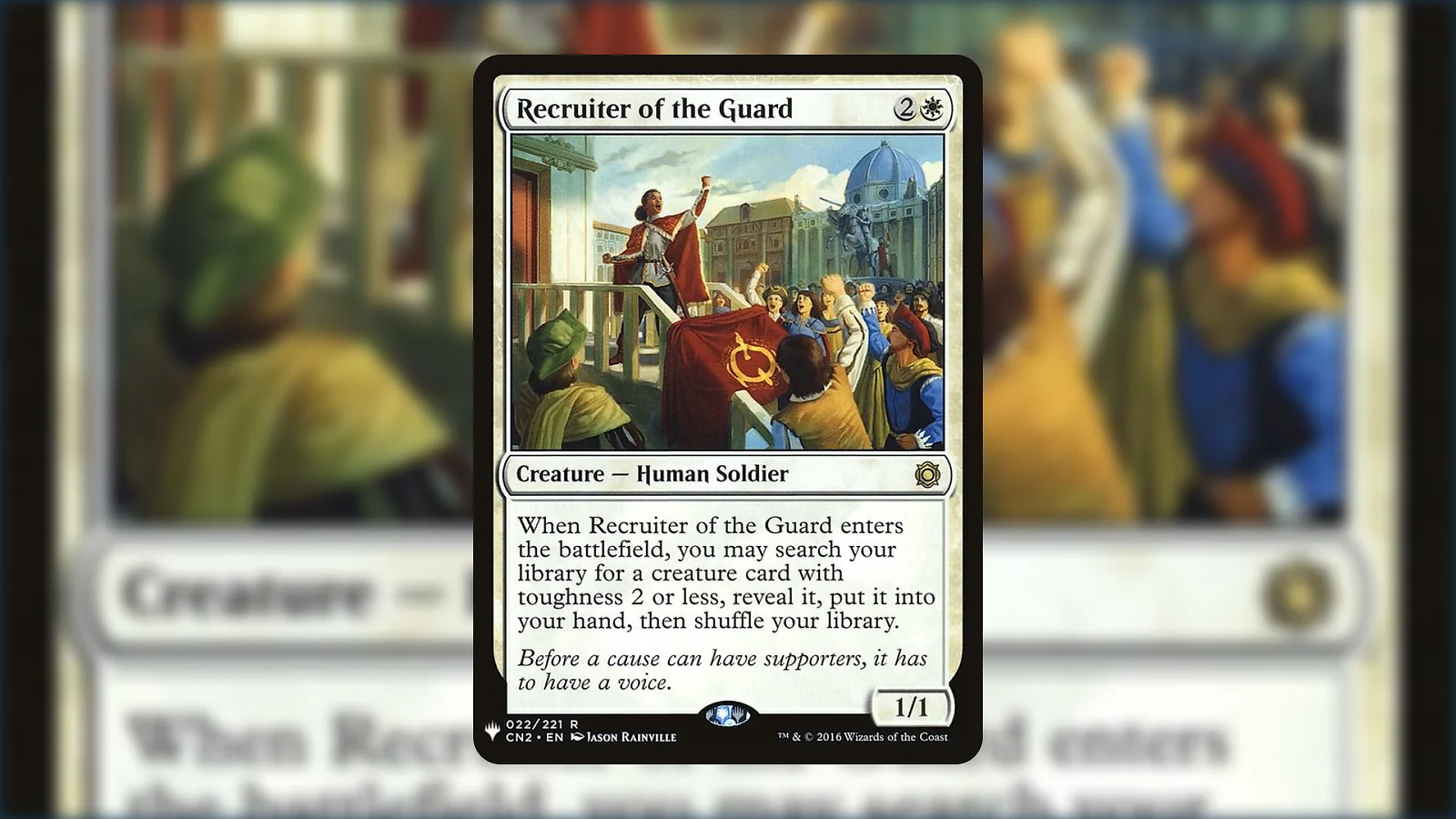 Recruiter of the Guard - Best White Creature Tutor for Toolbox Decks