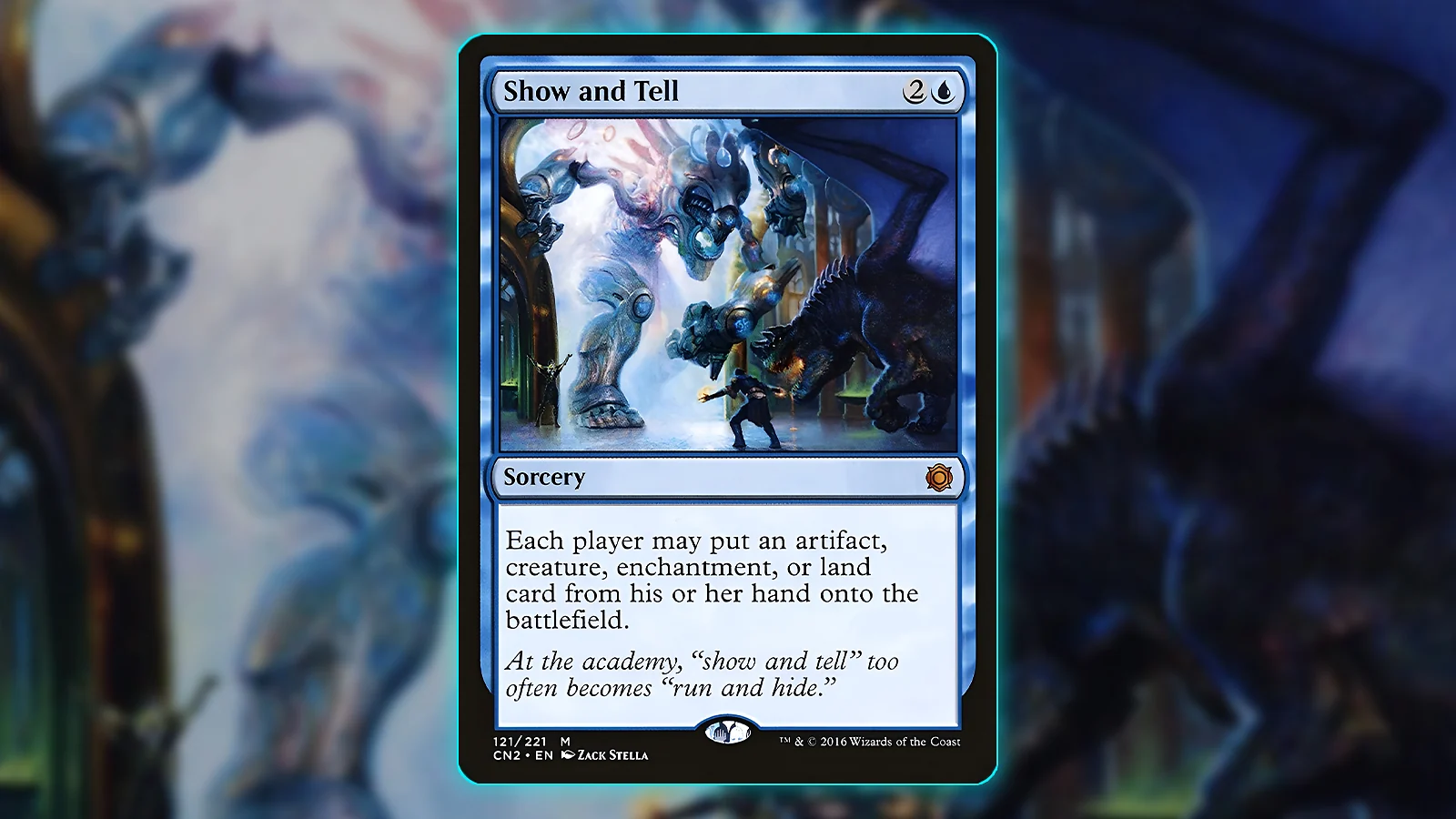 Blue Card in MTG - Show and Tell