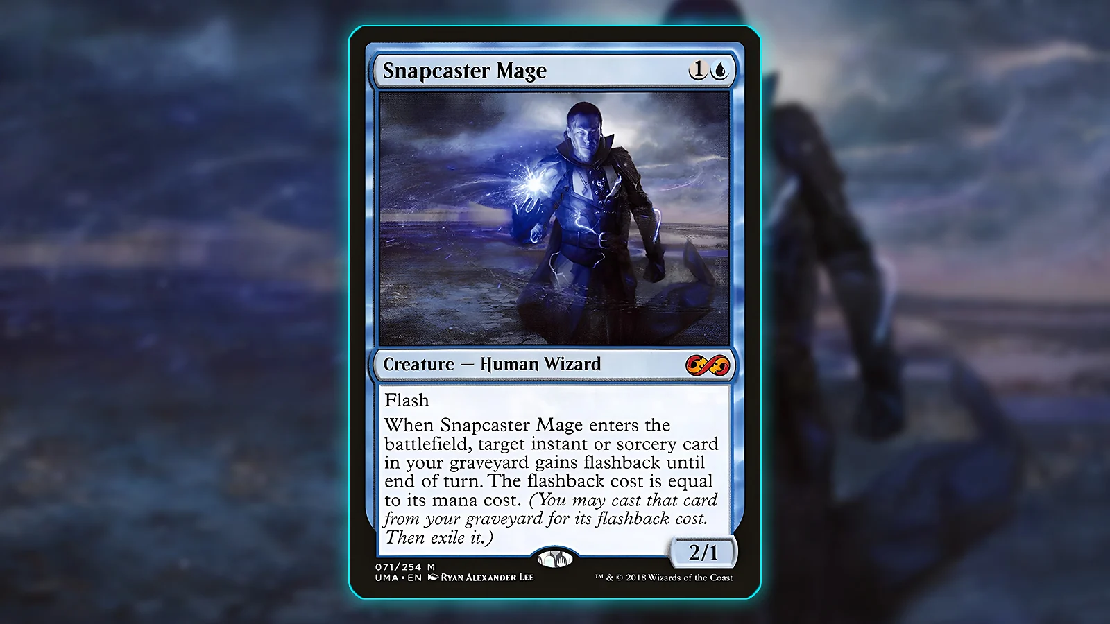Blue Card in MTG - Snapcaster Mage