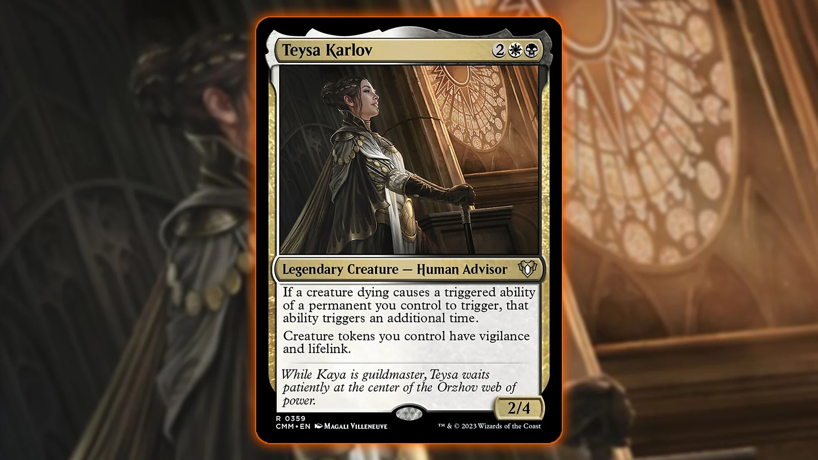Token Commander MTG Card: Teysa Karlov