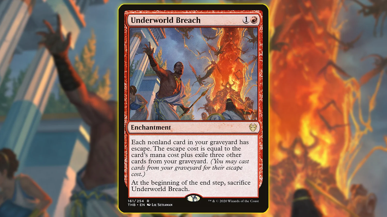 Enchantment Card in MTG - Underworld Breach